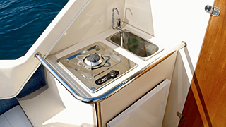 raiden plovila- kuhinja u seriji