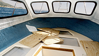 raiden plovila - jastuci kriju korisne spremnike