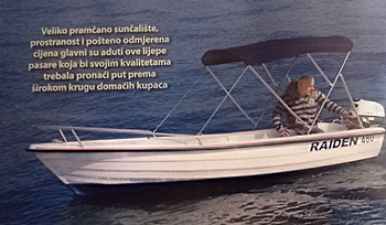 Plovilo Raiden 480